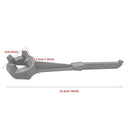 Grid Durable Racing Fuel Fuel Barrel Wrench Wrench Opener Aluminum Drum Wrench