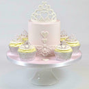 2Pcs Crown Plastic Fondant Cutter Cake Mold Cupcake Tools Decorating E4F4