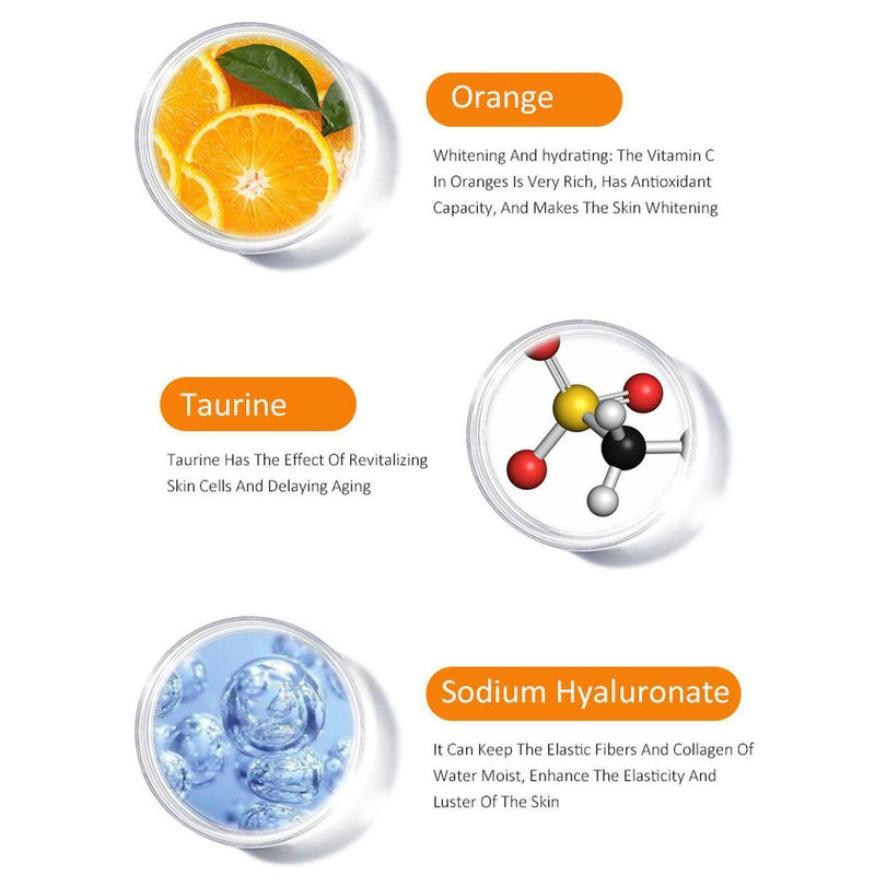 Orange Peeling Gel Skin Finger Knee Darkness Brighten Whitening Body K9B0