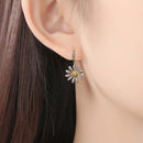Sunflower Earrings Drop Dangle Ear Stud Flower Daisy Women Jewelry Gift E0E7