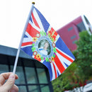 Parade Bunting Flags Hand Waving Flags Queen's Platinum Jubilee Union Jack Flag