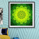5D Full Round Drill Drawing Picture Datura Diamond Painting Living Room Ornament