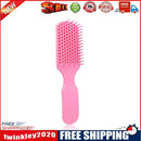 Nine Claw Comb Scalp Massage Brush Anti-static Hair Styling Comb (Pink)