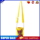 Round Messenger Strap Insulated Bottle Protective Bag (Yellow Pekingese)