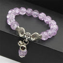 Imitation Crystal Explosion Beads Bangle Jewelry Beaded Bracelet Ethnic Style