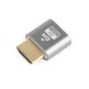 HDMI-Compatible 4K DDC EDID Dummy Emulator Virtual Display Video Card Lock Plate