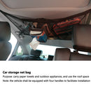 Double-Layer Car Roof Hanging Storage Net Organizer Car Interior Accessories