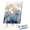 Oil Paint By Numbers Flowers And Leaves Coloring Digital Drawing M200