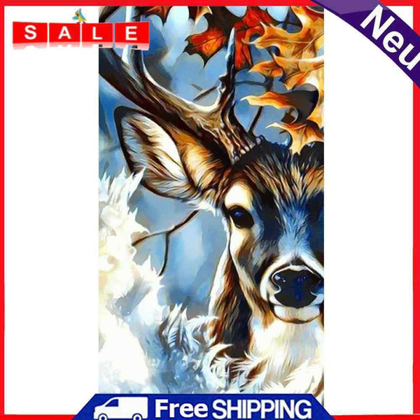 Deer Oil Paint By Numbers Kits DIY Wall Art Picture Craft Home Decoration Gift