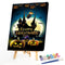 Halloween Pumpkin Oil Paint By Numbers Kit Frameless Picture 40x50cm (B1604)