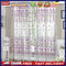 4pcs Peony Curtain Living Room Bedroom Home Door Window Curtain (Purple)