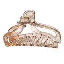 Fashion Women Clear Hollow Hair Clamps Ponytail Claw Hair Accessories (11) Newly