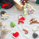 Plastic Christmas Fondant Cake Mold Cookie Cutter Sugar Craft Plunger Mould