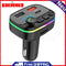 Car Bluetooth-Compatible Player Car Mic Audio Receiver Dual USB Fast Charger
