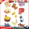 11pcs Stickers DIY Round Drill Diamond Painting Cute Animals Set Kids Toys Newly