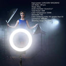 36W 240pcs LED Ring Light 5500K Dimmable Lamp Studio Video Camera