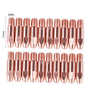 20pcs MIG Gas Torch Welding Nozzles Weld Semi-Automatic Contact Tip (0.8mm)