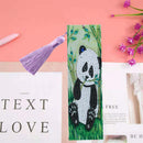 Special Shaped 5D DIY Cartoon Diamond Painting Bookmark (Panda - AA254) Newly