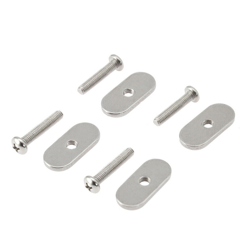 4 Set Kayak Rail Track Screw Stainless Steel M5/M6 Rails Bolts Replacement Parts