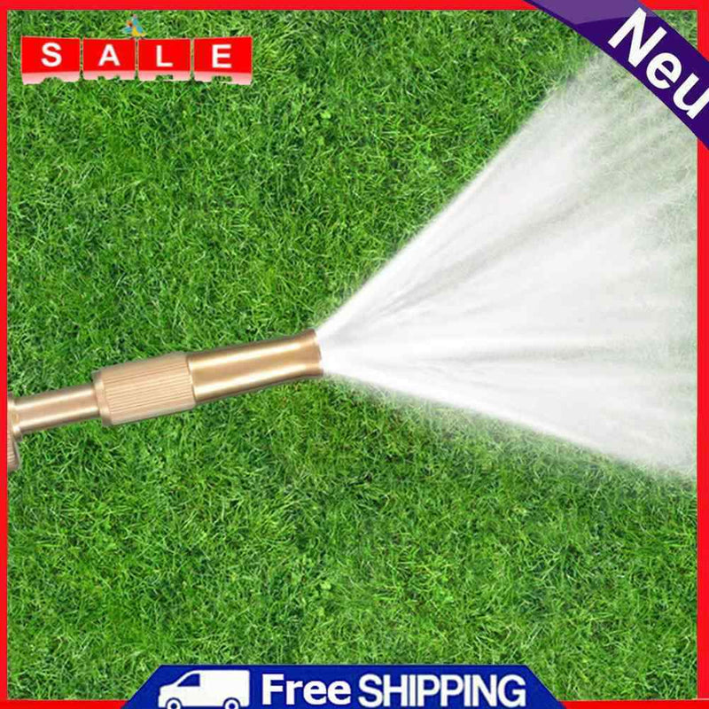 Garden Brass Spray Gun, Hose Nozzle, Lawn Pressure Irrigation Sprinkler