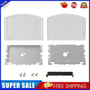 For N64 Cart Shell Game Console Cases Replacement (US Transparent White)