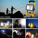 30W Reflector LED Projector Flood Light Waterproof Cordless Camp Lamp (EU) Newly