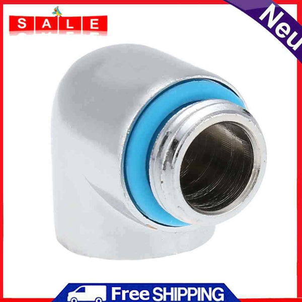 External Inner Thread G1/4 Water Cooling Cooler Hose Elbow Converter Ada