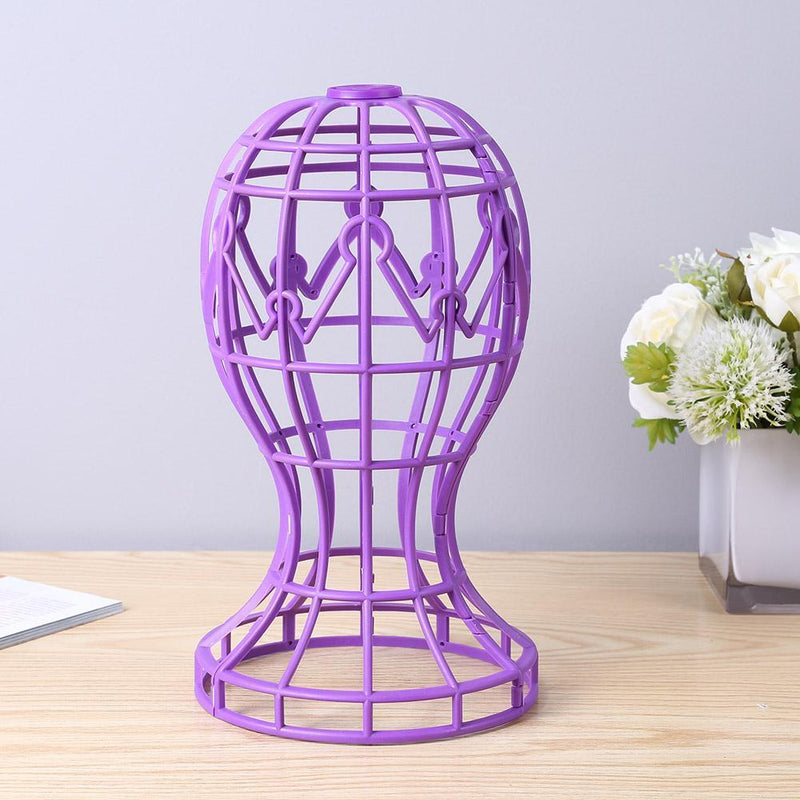 Wig Stands Hat Cap Holder Plastic Storage Rack Wigs Support Dryer Tool
