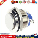 19mm High Round Head Momentary Stainless Steel Push Button Switch Newly