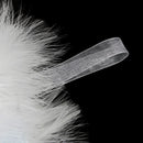 Decoration Star Xmas Ornament White Feather Pendant Christmas Tree Hanging