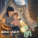Portable Mini LED Desk Lamp Cute Folding Dog Night Lamps for Christmas Birthday