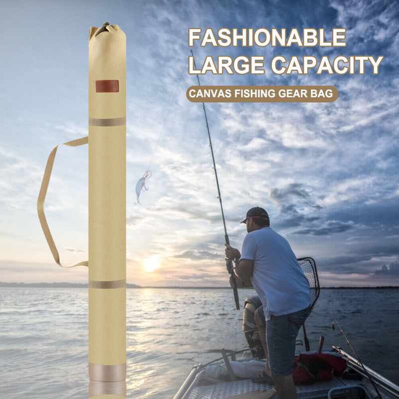 Multifunctional Fishing Rod Cover Large Capacity Fishing Umbrella Bag for Ang