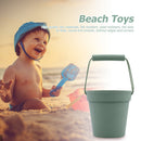 #A Silicone Soft Beach Toys Digging Sand Tool Container for Parent-child Water