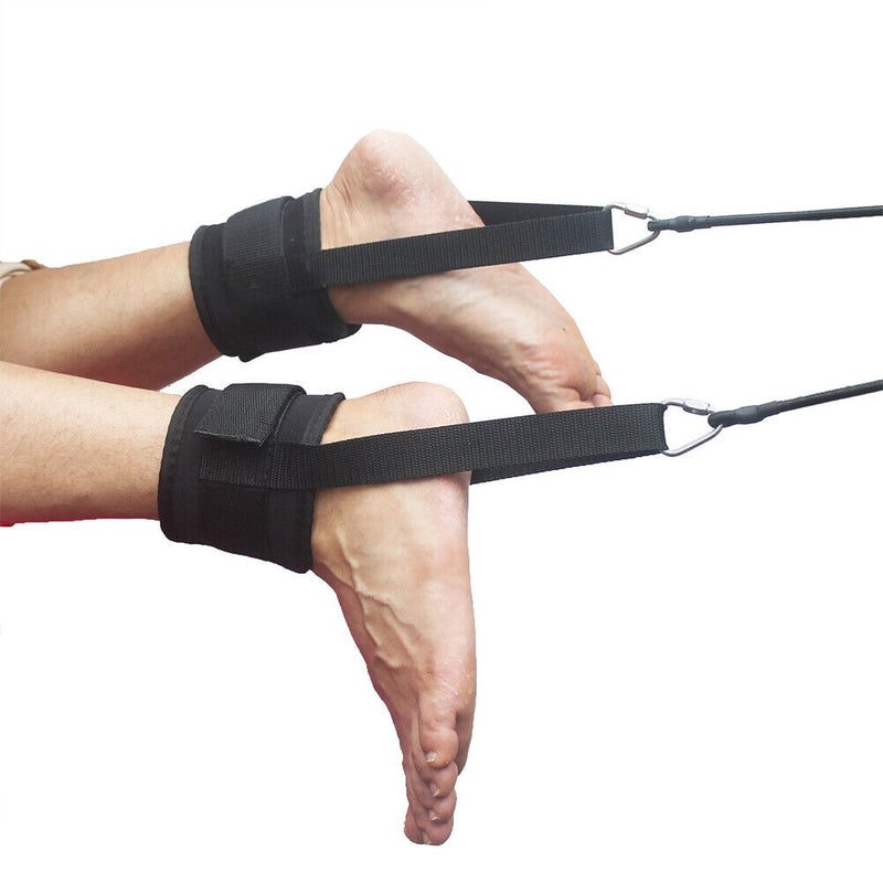 2pcs Adjustable Swimming Ankle Straps Resistance Band Swim Tether Training