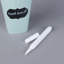 Metal Plastics Windows Glass Chalkboard Marker Pen White Liquid Chalk