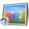 Frameless Oil Paint By Numbers DIY Flower Picture Craft for Home Living Room