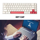 127pcs Mechanical Keyboard Keycap Set XDA Height for MX Switches (Pink)