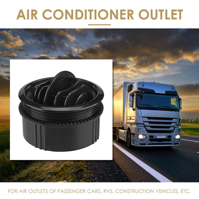 63mm 2.48 inch A/C Air Vent Universal Round Air Conditioning Outlet for RV