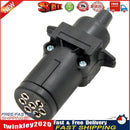 7 Pin 12V Plug Truck Cable European Trailer Signal Light Waterproof Plug Newly