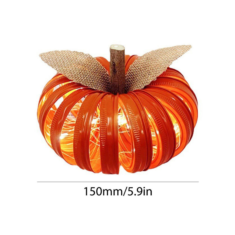 Diy Halloween Pumpkin Lamps Handmade Fall Pumpkin Lights Home Indoor Decora