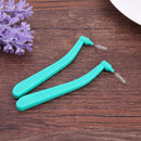 15pcs L Shape Tooth Interdental Brush Oral Care Cleaning Orthodontic Brush