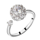 Frauen Mädchen Mode Aiti Angst Ring Spinner Ringe für Hochzeitsfeier Geschenke