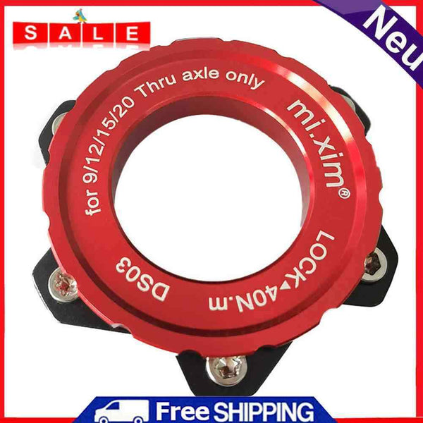 Bicycle Hub Disc Brake Center Lock Adapter Disc Brake Rotor Adaptor for 6 Bolt