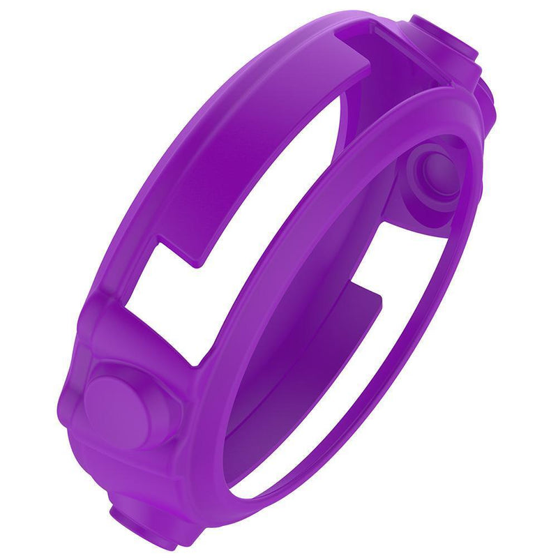Silicone Case Cover for Garmin Fenix 3 HR Quatix 3 Tactix Bravo(Purple)