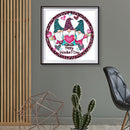5D DIY Diamond Painting Valentine Leopard Goblin Full Round Drill Mosaic Ar