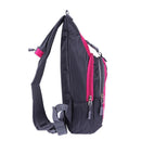 Chest Bag Outdoor Sport Travel Shoulder Sling Backpack Pouch(Rose Red)