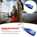 Fishing Line Pliers Fish Lure Hook Cutter Remover Scissor (JX102 Blue) Newly