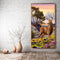 DIY Mosaic Picture Round Diamond Painting Deer Cross Stitch Rhinestone Bead Art