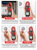4000 Counts DC/AC Voltage Tester Smart Multimeter Digital Clamp Meter Ammeter