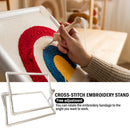 Cross stitch embroidery frame Handheld-table embroidery-cross stitch